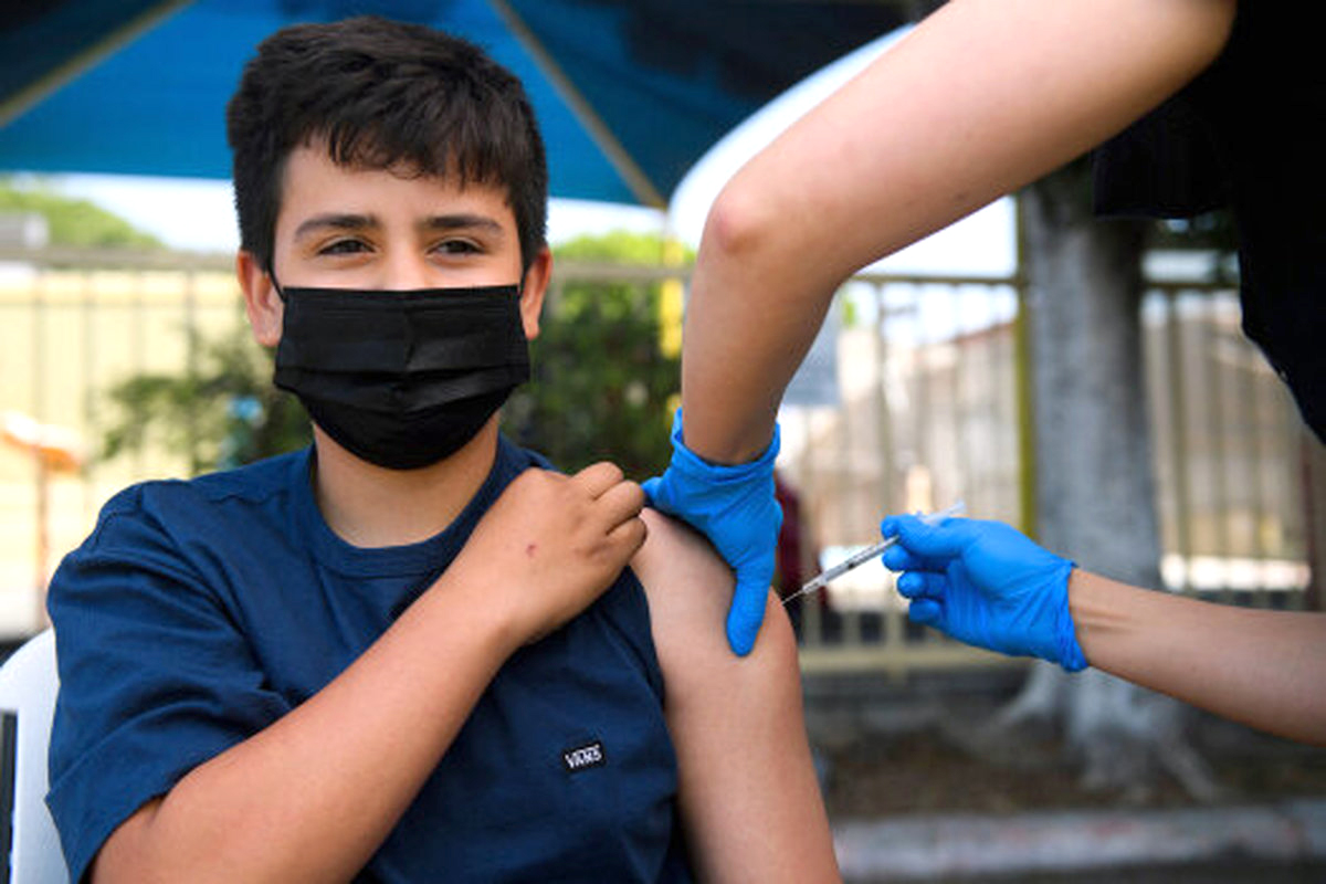  واکسیناسیون ۴۰ درصدی دانش آموزان در کیش